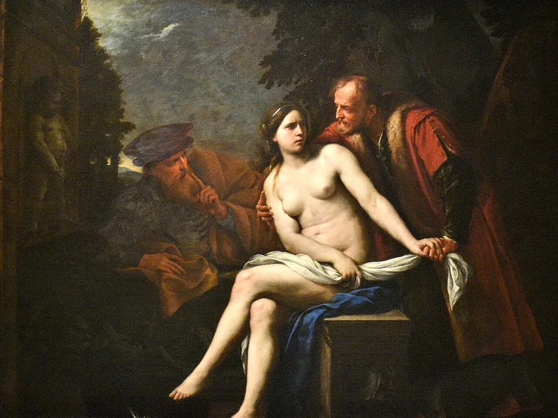 1604-Andrea Vaccaro - Susanna e i Vecchioni - Museo Nazionale di Capodimonte, Napoli